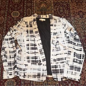 Stylish Black and White Women's Jacket